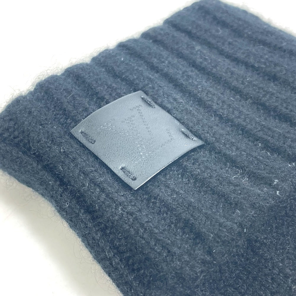LOUIS VUITTON gloves M72682 cashmere black Damier Gon Helsinki mens Used Authentic