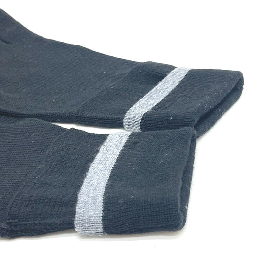 LOUIS VUITTON Glove M73470 wool black Gon My Monogram Eclipse mens Used Authentic