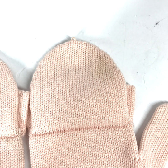 LOUIS VUITTON Glove M70767 wool pink By color Gon Morning Ram Monogram Women Used Authentic