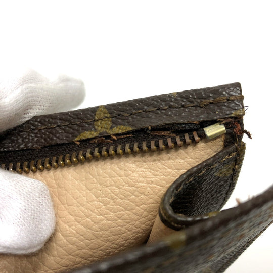 LOUIS VUITTON Cosmetics Pouch M47546 Monogram canvas Brown posh toilette 15 Women(Unisex) Used Authentic