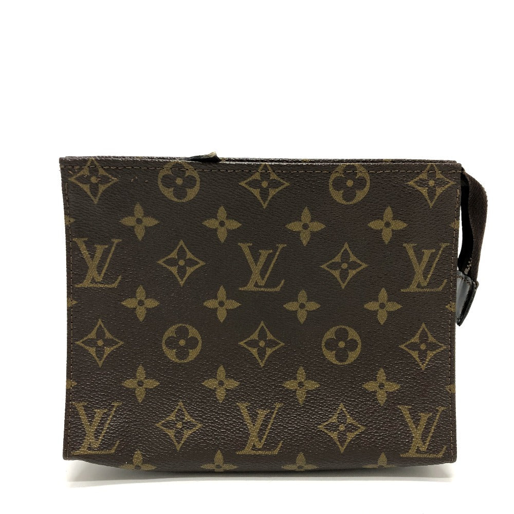 LOUIS VUITTON Cosmetics Pouch M47546 Monogram canvas Brown posh toilette 15 Women(Unisex) Used Authentic