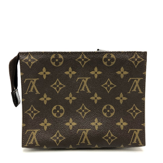 LOUIS VUITTON Cosmetics Pouch M47546 Monogram canvas Brown posh toilette 15 Women(Unisex) Used Authentic