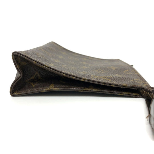 LOUIS VUITTON Cosmetics Pouch M47546 Monogram canvas Brown posh toilette 15 Women(Unisex) Used Authentic