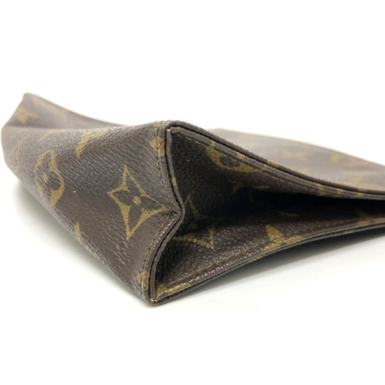 LOUIS VUITTON Cosmetics Pouch M47546 Monogram canvas Brown posh toilette 15 Women(Unisex) Used Authentic