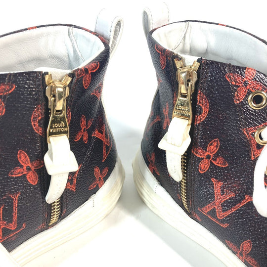 LOUIS VUITTON sneakers leather Brown Catgram Stella line 36 1/2