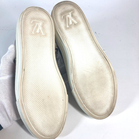 LOUIS VUITTON sneakers leather Brown Catgram Stella line 36 1/2