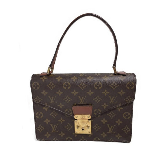 LOUIS VUITTON Handbag M51190 Monogram canvas Brown canvas Monogram Concorde Women Used Authentic