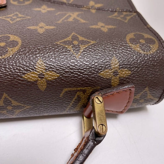 LOUIS VUITTON Handbag M51190 Monogram canvas Brown canvas Monogram Concorde Women Used Authentic