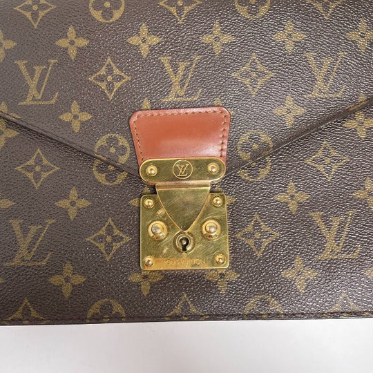LOUIS VUITTON Handbag M51190 Monogram canvas Brown canvas Monogram Concorde Women Used Authentic