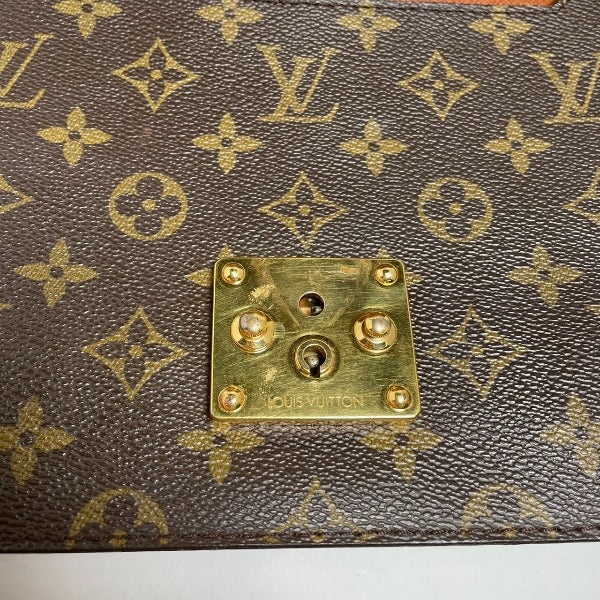 LOUIS VUITTON Handbag M51190 Monogram canvas Brown canvas Monogram Concorde Women Used Authentic