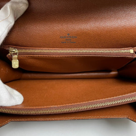 LOUIS VUITTON Handbag M51190 Monogram canvas Brown canvas Monogram Concorde Women Used Authentic