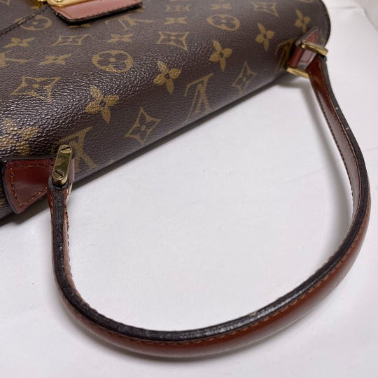 LOUIS VUITTON Handbag M51190 Monogram canvas Brown canvas Monogram Concorde Women Used Authentic
