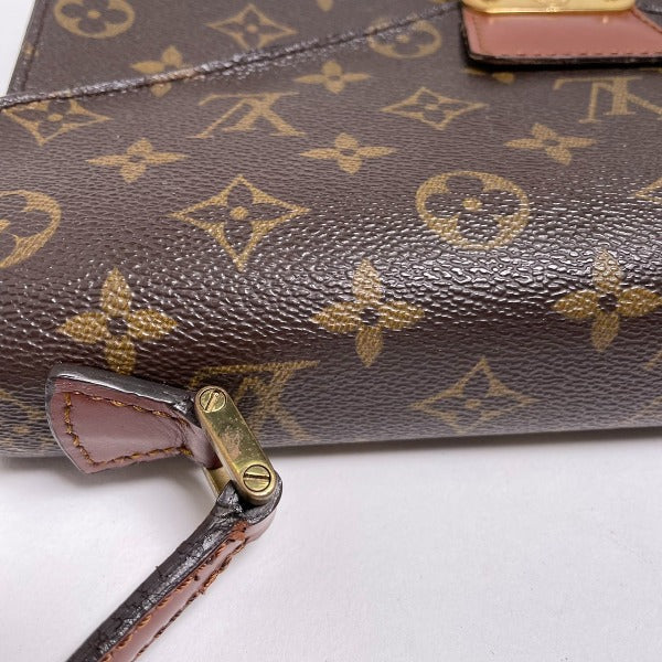 LOUIS VUITTON Handbag M51190 Monogram canvas Brown canvas Monogram Concorde Women Used Authentic