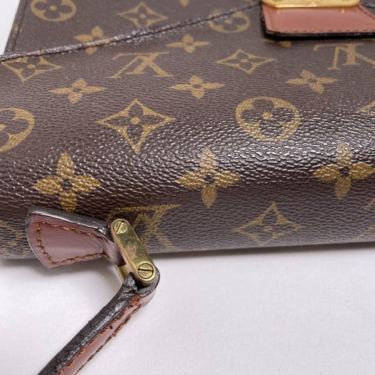 LOUIS VUITTON Handbag M51190 Monogram canvas Brown canvas Monogram Concorde Women Used Authentic