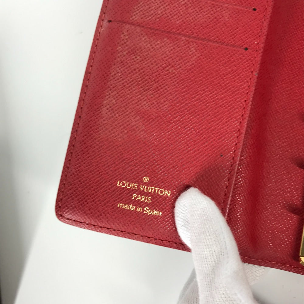 LOUIS VUITTON Notebook cover R21011 Damier canvas Brown Damier Agenda Koala PM mens Used Authentic
