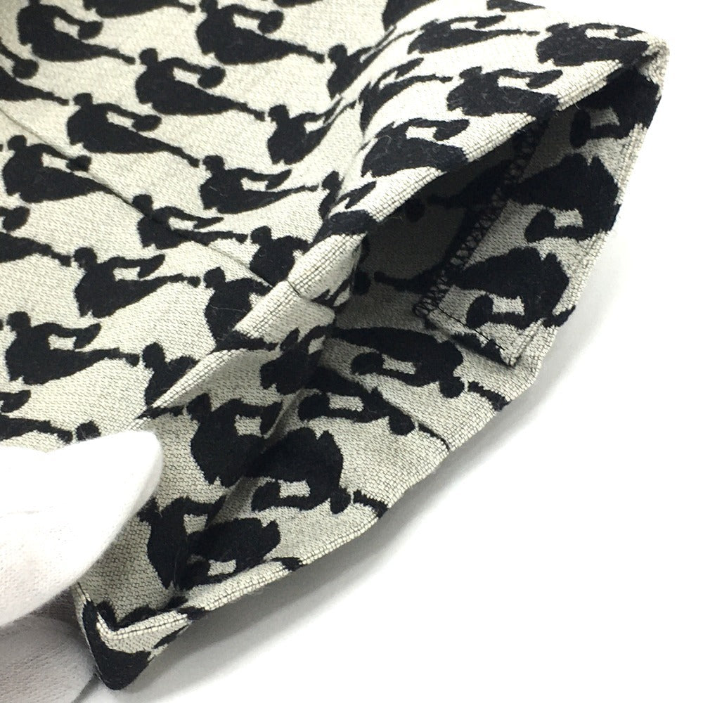 LOUIS VUITTON Pants wool Gray x black NBA collaboration mens 38 Used Authentic