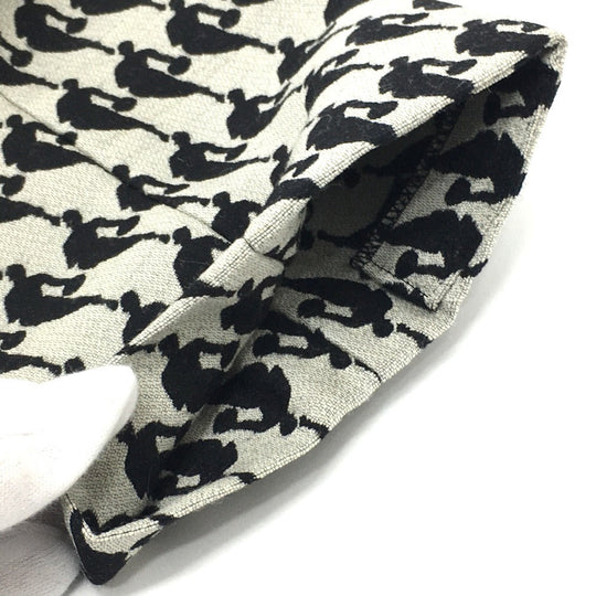 LOUIS VUITTON Pants wool Gray x black NBA collaboration mens 38 Used Authentic