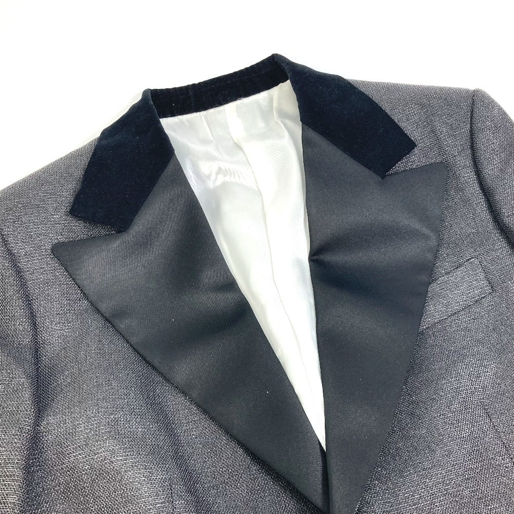 LOUIS VUITTON Jacket Viscose black FLVE98 slit sleeve Women 34 Used Authentic