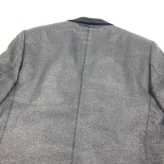 LOUIS VUITTON Jacket Viscose black FLVE98 slit sleeve Women 34 Used Authentic