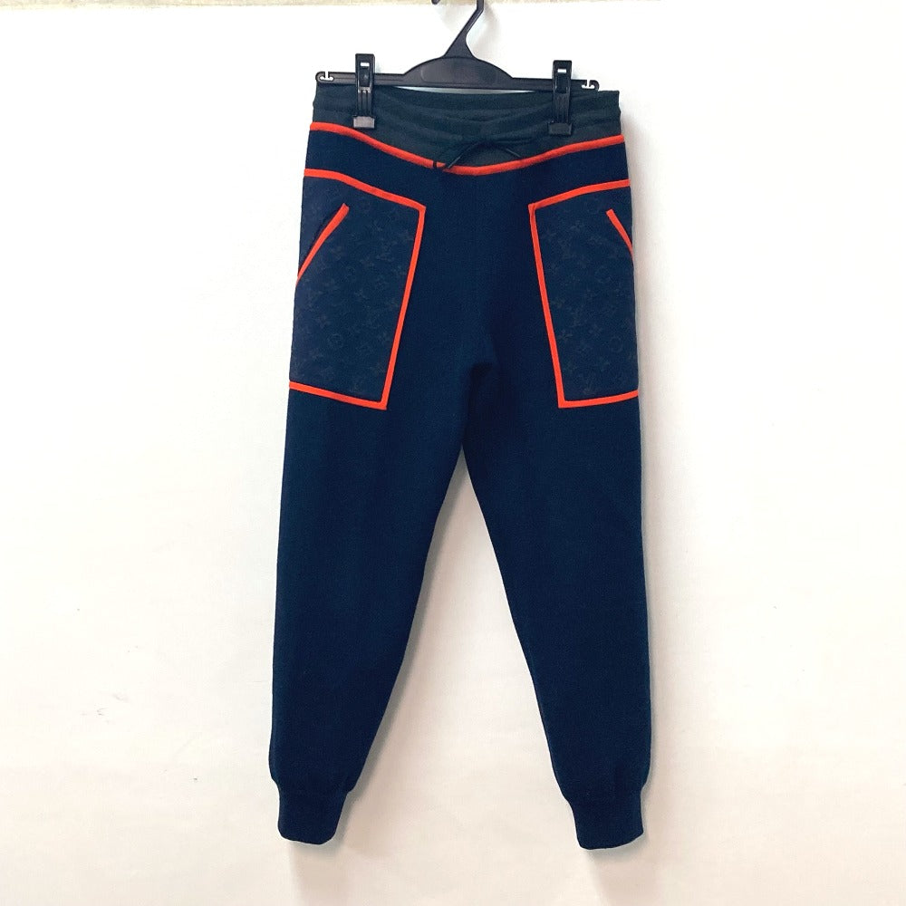 LOUIS VUITTON setup FMKC06 FMKC03 Wool, Potiamide Navy x orange logo tops hoodies sweatshirts Point Monogram Bicolor XS