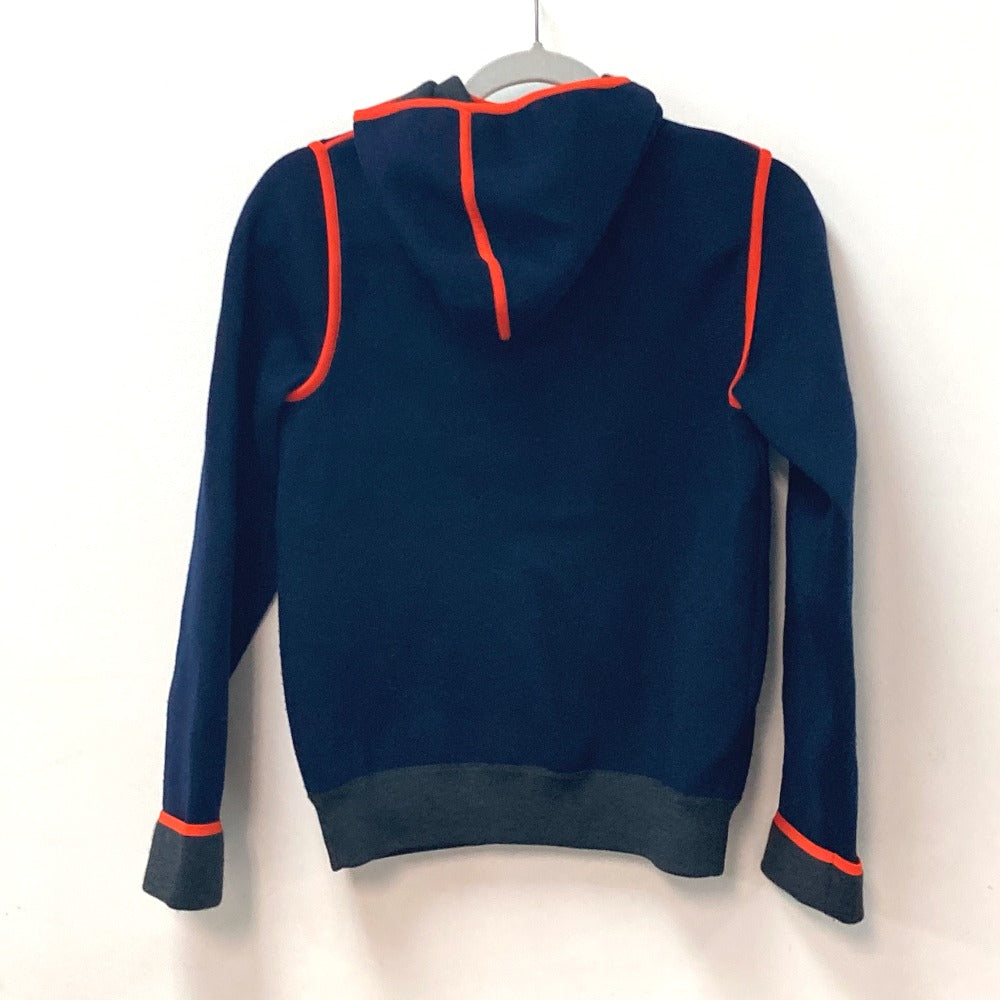 LOUIS VUITTON setup FMKC06 FMKC03 Wool, Potiamide Navy x orange logo tops hoodies sweatshirts Point Monogram Bicolor XS