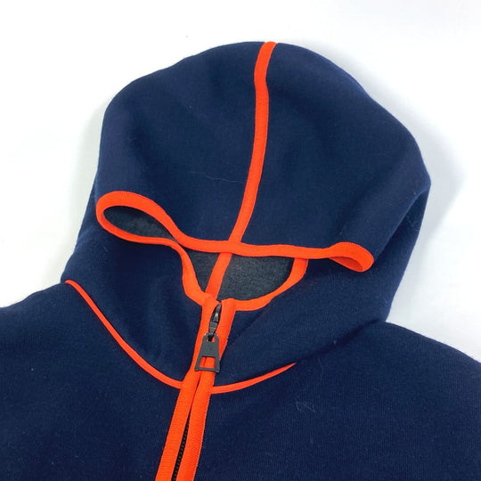 LOUIS VUITTON setup FMKC06 FMKC03 Wool, Potiamide Navy x orange logo tops hoodies sweatshirts Point Monogram Bicolor XS