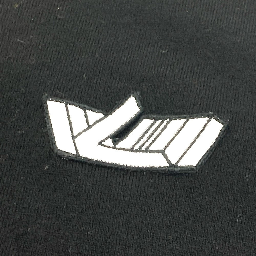 LOUIS VUITTON knit Wool, Polyester black Apparel logo patch LV Vites Sweater Women M Used Authentic