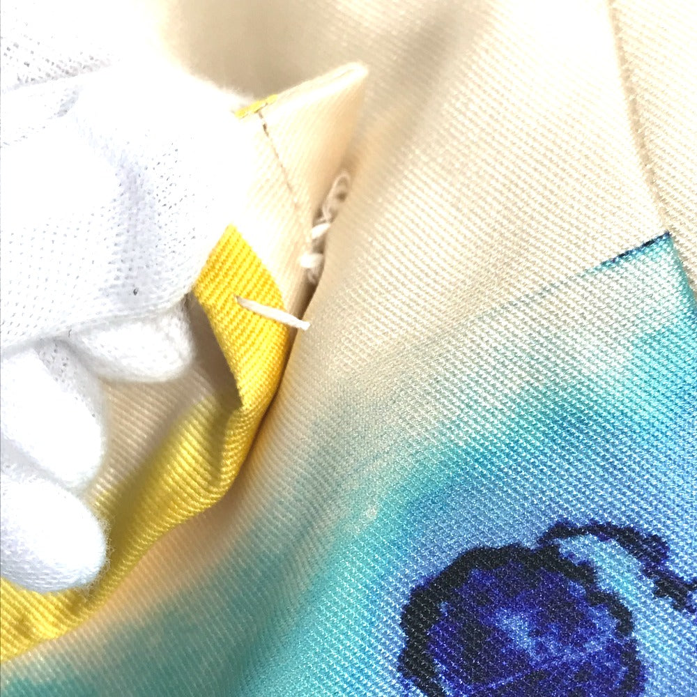 LOUIS VUITTON Jacket silk White type Apparel long sleeve tops All-over pattern ribbon 38