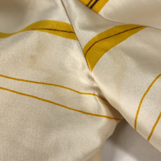 LOUIS VUITTON Jacket silk White type Apparel long sleeve tops All-over pattern ribbon 38