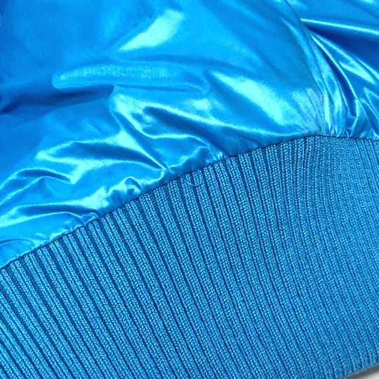 LOUIS VUITTON Down jacket RM221Q Nylon blue flower quilted 50