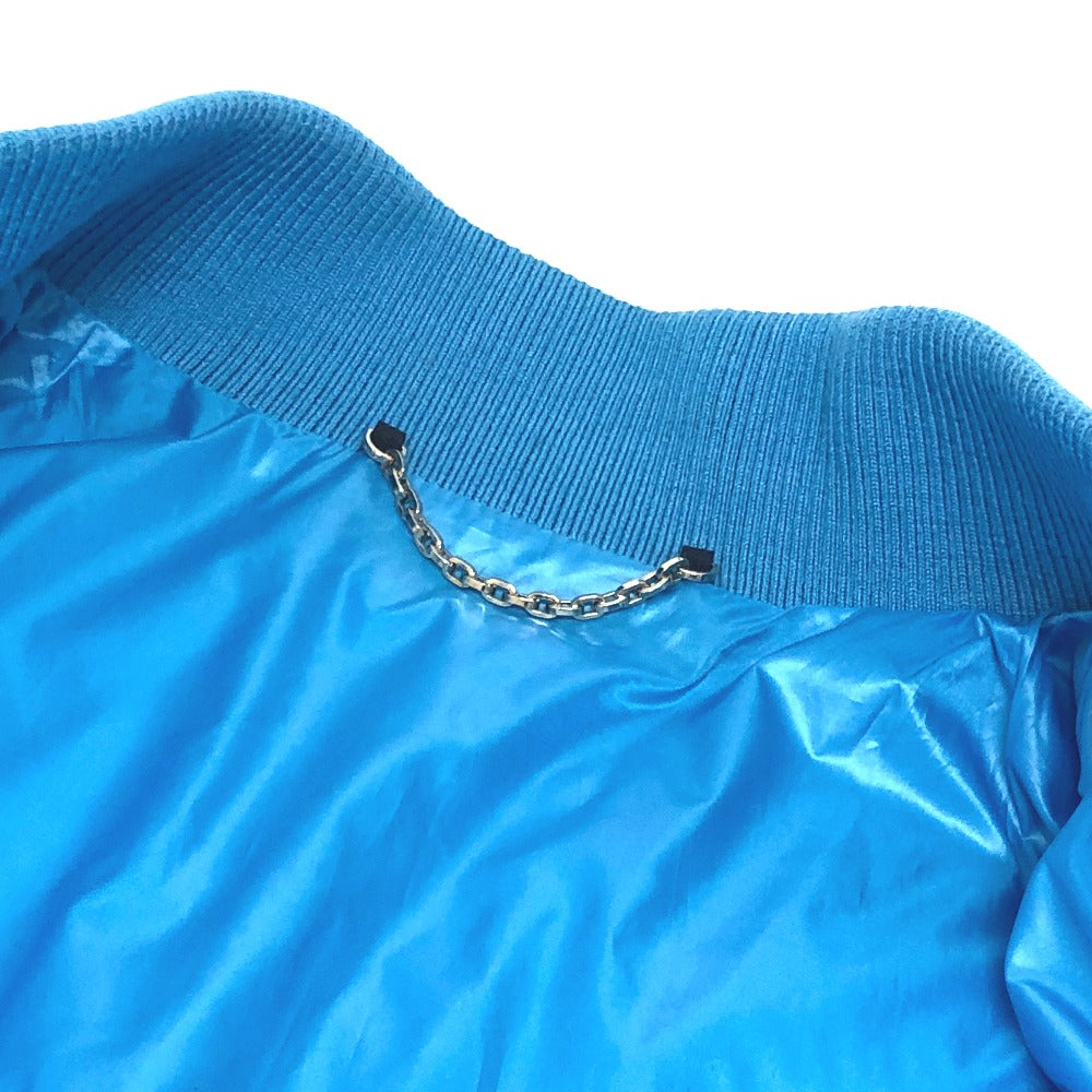LOUIS VUITTON Down jacket RM221Q Nylon blue flower quilted 50
