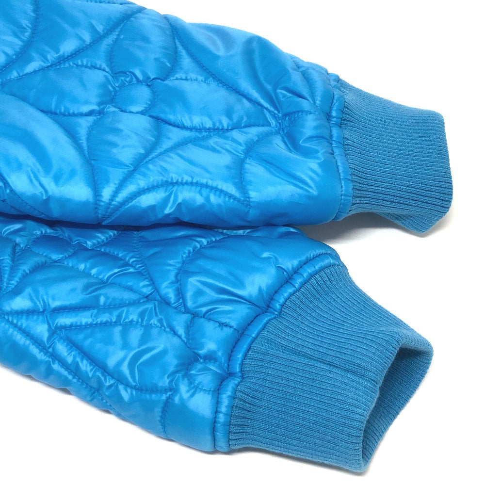 LOUIS VUITTON Down jacket RM221Q Nylon blue flower quilted 50