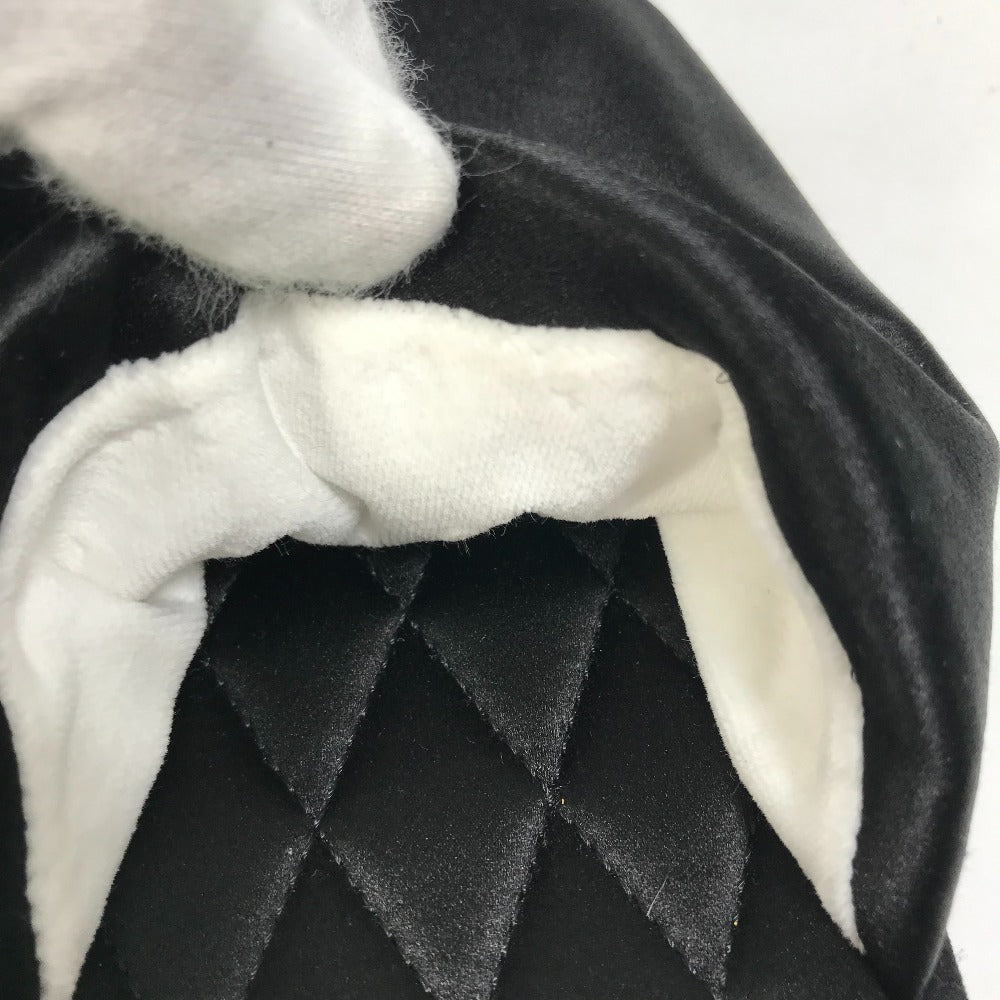 LOUIS VUITTON Other shoes Model number unknown Satin , Satin black Sweet line LV logo Women 36-37 Used Authentic