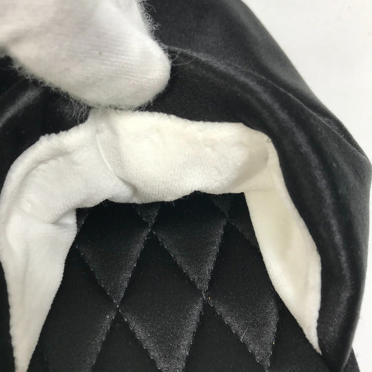 LOUIS VUITTON Other shoes Model number unknown Satin , Satin black Sweet line LV logo Women 36-37 Used Authentic