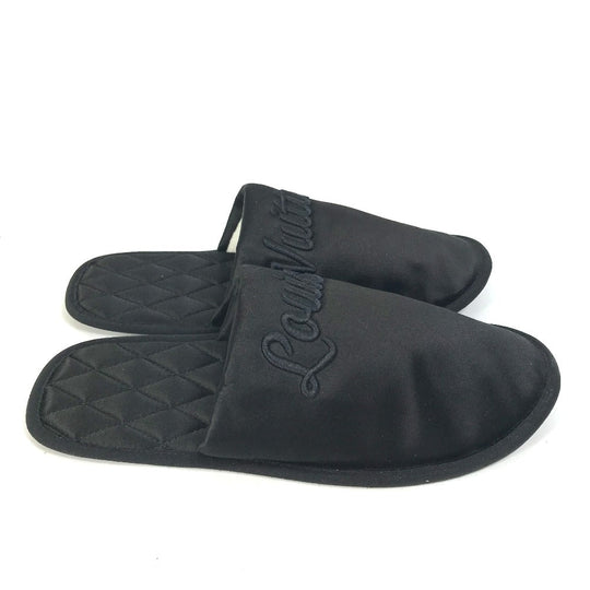 LOUIS VUITTON Other shoes Model number unknown Satin , Satin black Sweet line LV logo Women 36-37 Used Authentic