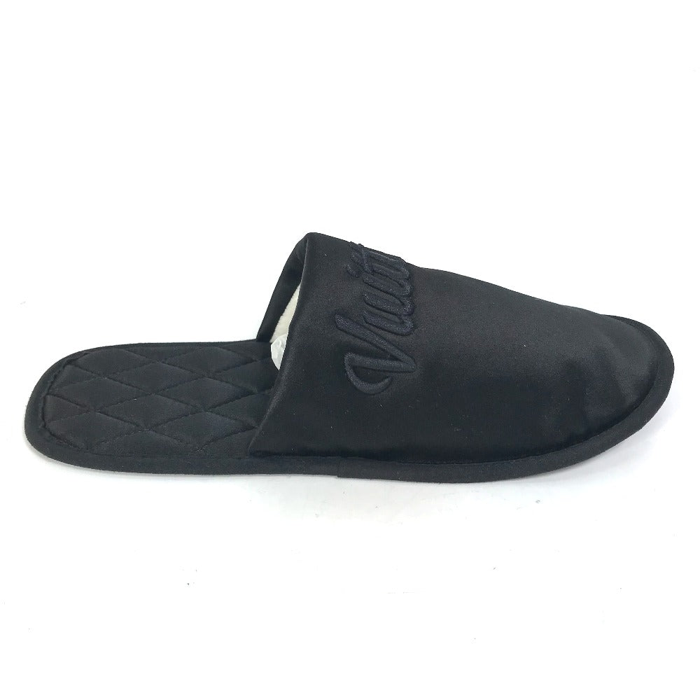 LOUIS VUITTON Other shoes Model number unknown Satin , Satin black Sweet line LV logo Women 36-37 Used Authentic