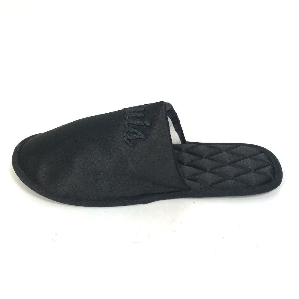 LOUIS VUITTON Other shoes Model number unknown Satin , Satin black Sweet line LV logo Women 36-37 Used Authentic