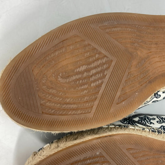 LOUIS VUITTON Low cut sneakers canvas white shoes All-over logo mens 8 Used Authentic