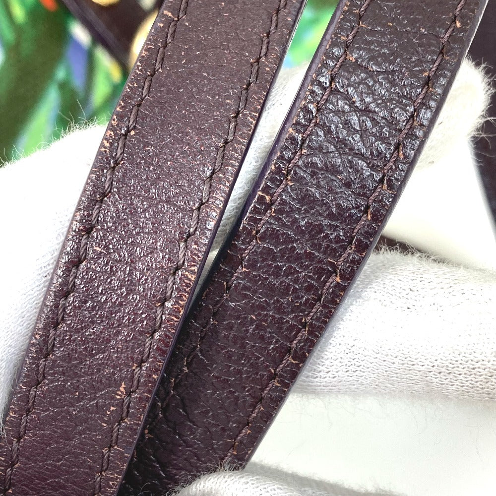 LOUIS VUITTON Tote Bag M93771 Canvas / leather green Eyeall hippo PM Women Used Authentic