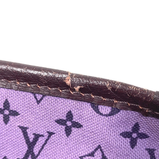 LOUIS VUITTON Tote Bag M93771 Canvas / leather green Eyeall hippo PM Women Used Authentic