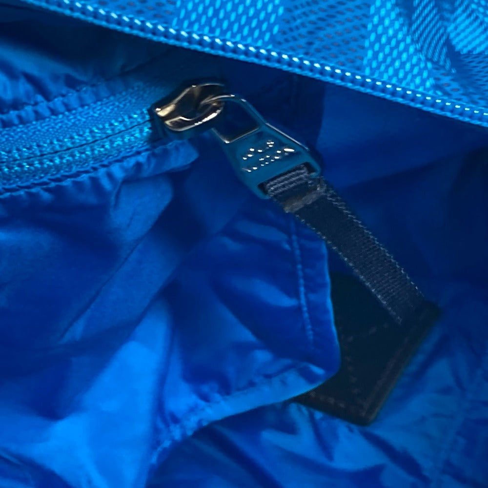 LOUIS VUITTON Boston Duffel bag M97057 Nylon blue Damier Aventure Plat Ktical mens Used Authentic