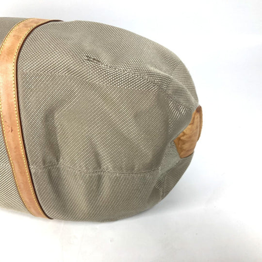 LOUIS VUITTON Boston Duffel bag M93065 Damier Jean Canvas gray Damier Jean Akatan mens Used Authentic