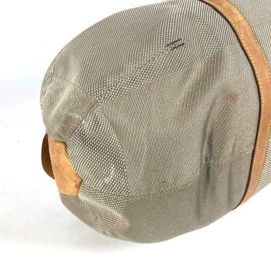 LOUIS VUITTON Boston Duffel bag M93065 Damier Jean Canvas gray Damier Jean Akatan mens Used Authentic