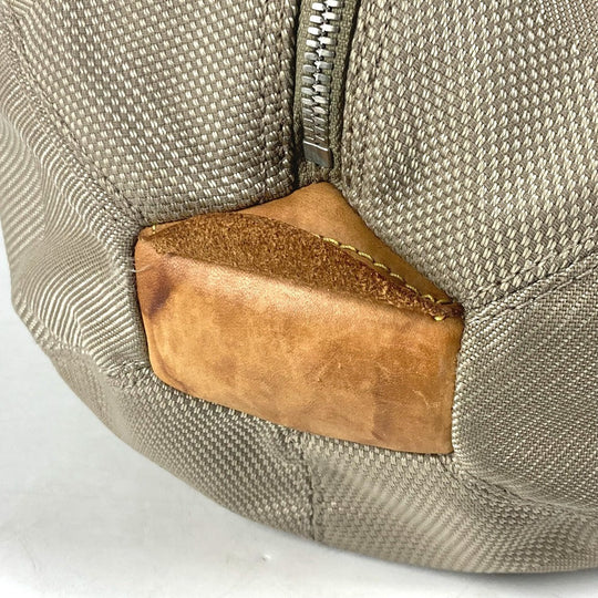 LOUIS VUITTON Boston Duffel bag M93065 Damier Jean Canvas gray Damier Jean Akatan mens Used Authentic