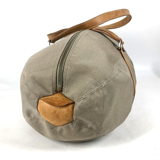 LOUIS VUITTON Boston Duffel bag M93065 Damier Jean Canvas gray Damier Jean Akatan mens Used Authentic