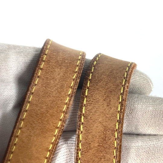 LOUIS VUITTON Boston Duffel bag M93065 Damier Jean Canvas gray Damier Jean Akatan mens Used Authentic