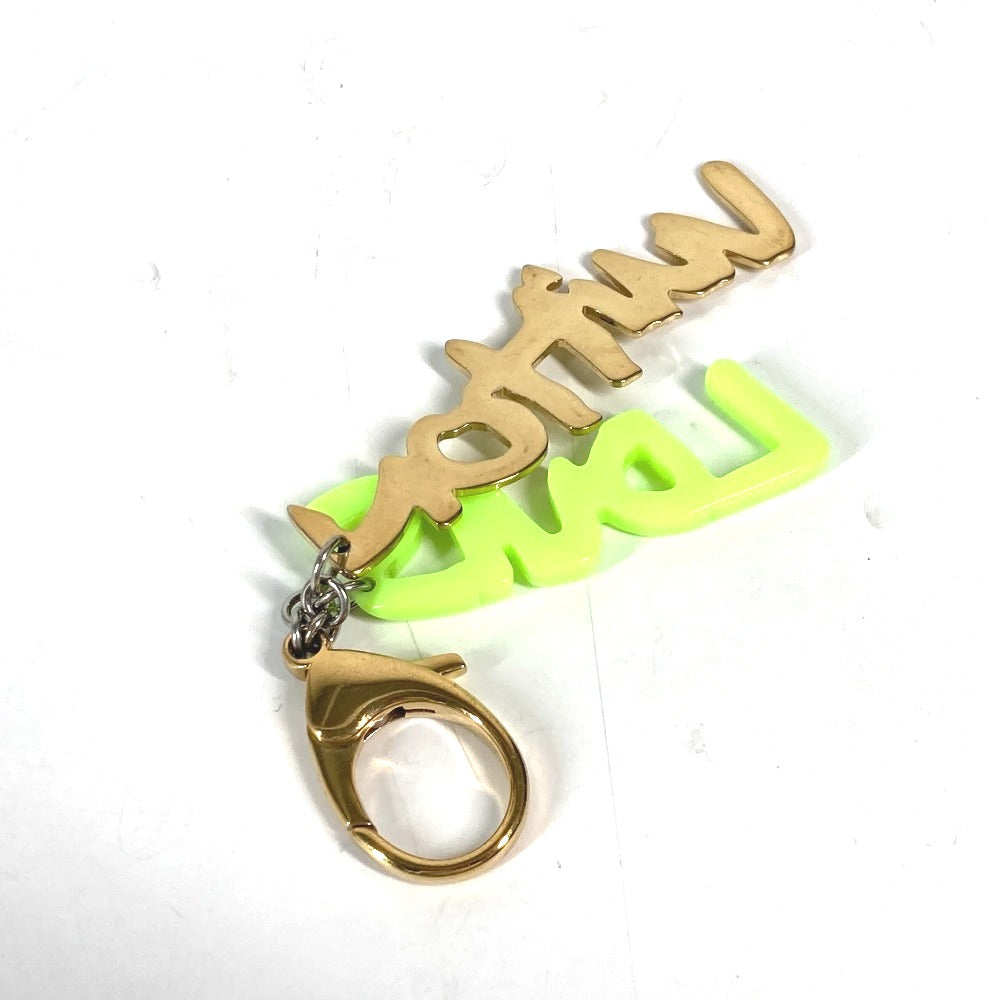 LOUIS VUITTON key ring M65766 plastic green Bijoux Sac Graffiti unisex(Unisex) Used Authentic