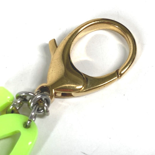 LOUIS VUITTON key ring M65766 plastic green Bijoux Sac Graffiti unisex(Unisex) Used Authentic
