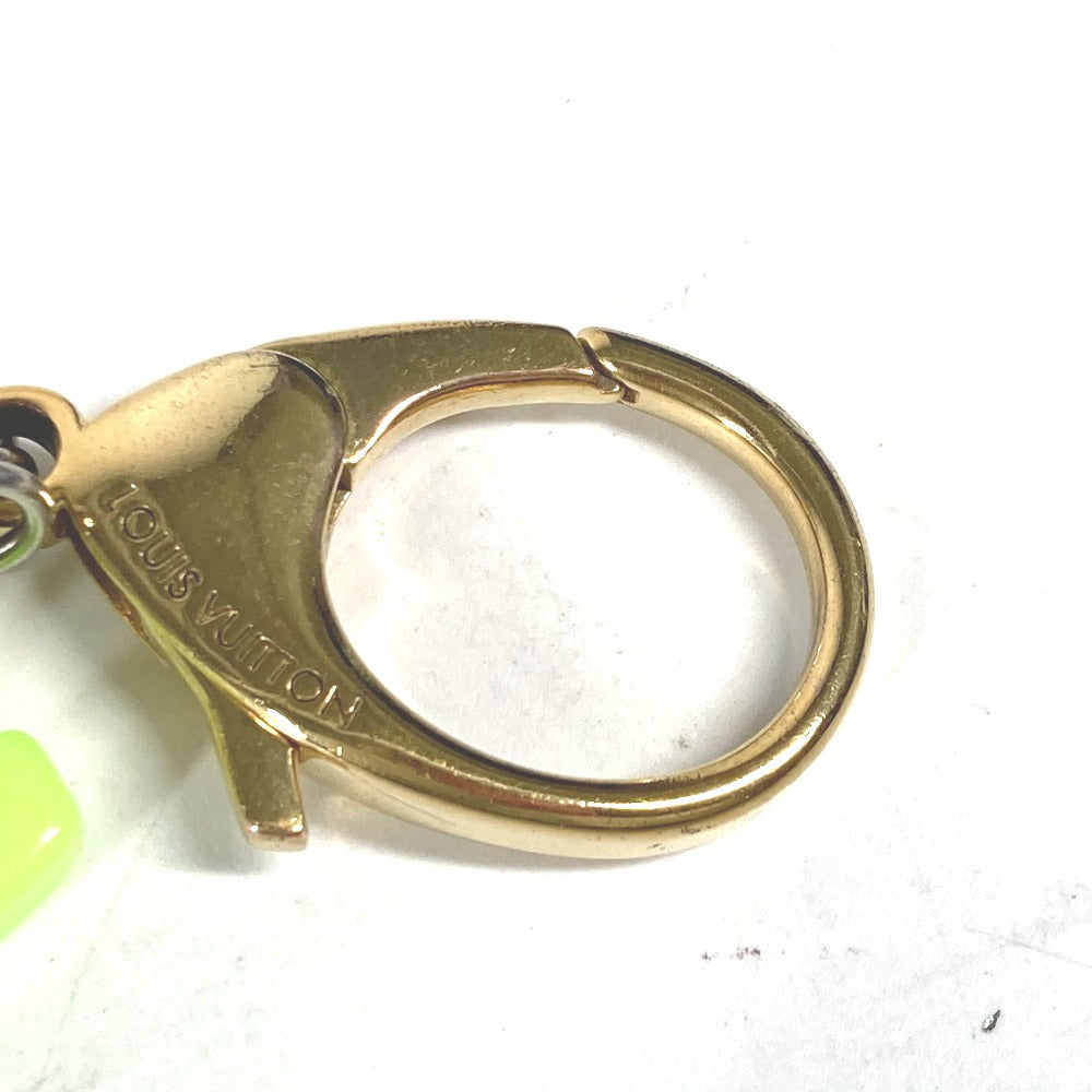 LOUIS VUITTON key ring M65766 plastic green Bijoux Sac Graffiti unisex(Unisex) Used Authentic