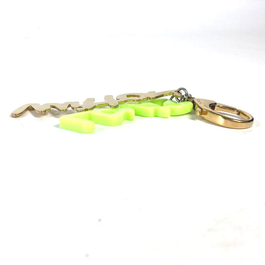 LOUIS VUITTON key ring M65766 plastic green Bijoux Sac Graffiti unisex(Unisex) Used Authentic